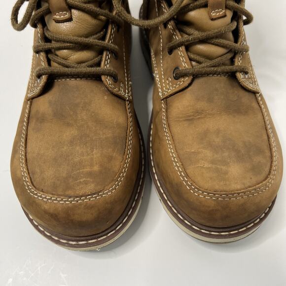 Keen Utility San Jose 6" Womens Size 8.5 Brown Safety Toe Waterproof Work Boots - Picture 7 of 11